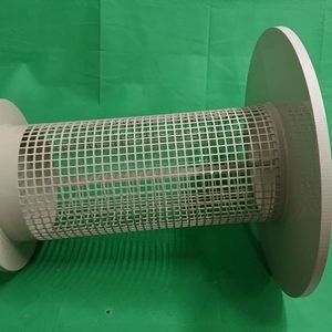 PPh Absaugsiebkorb mit Flansch