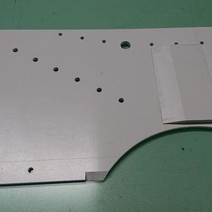 PVC - weißer Abstreifer