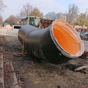 Änderung PE Rohrsegment DN1200