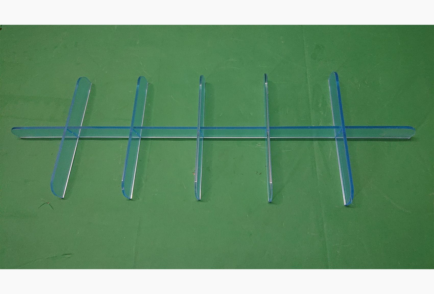 Acrylglastrenner passend für PAX Schrank 6x2 Fächer
