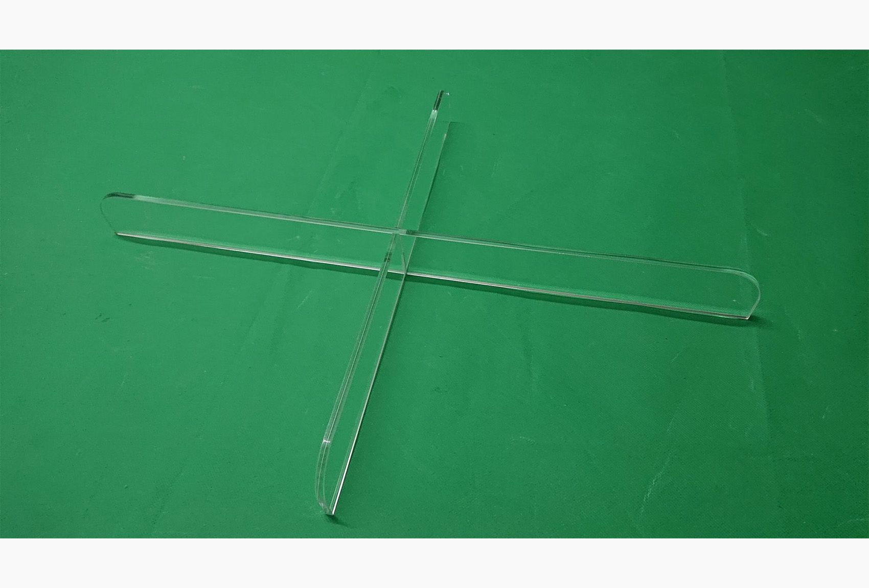 Acrylglastrenner passend für PAX Schrank 2x2 Fächer